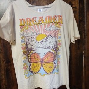 Dreamer Graphic Tee - Cream